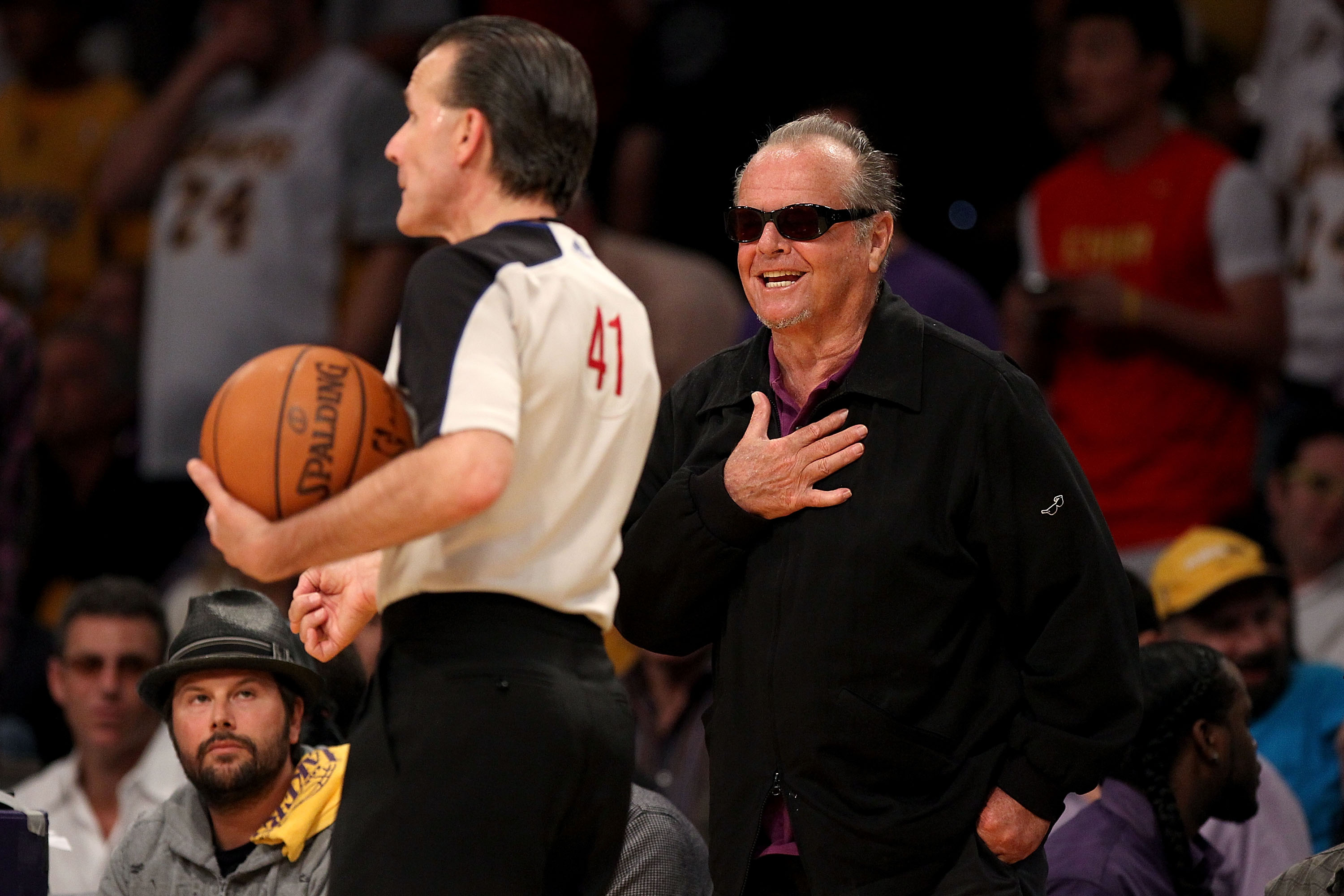 Jack Nicholson Lakers Game